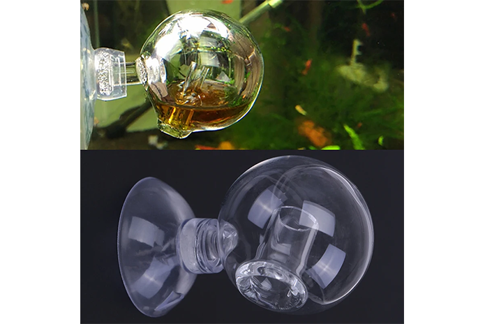 Glass CO2 Drop Checkers