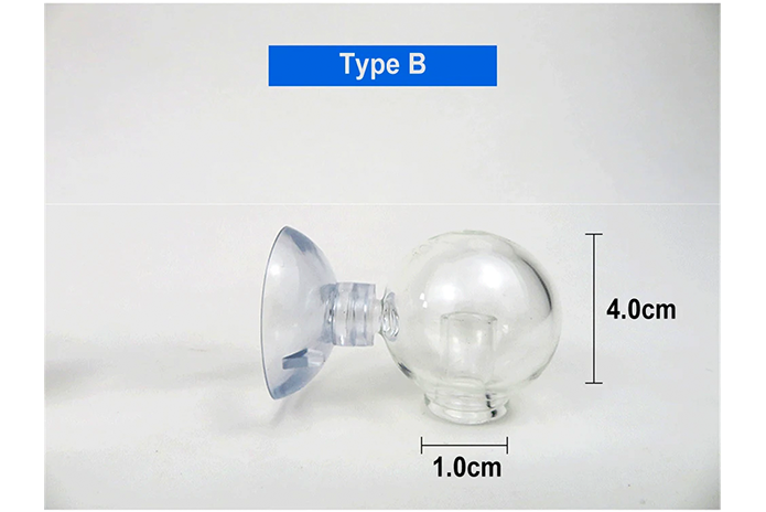 Glass CO2 Drop Checkers