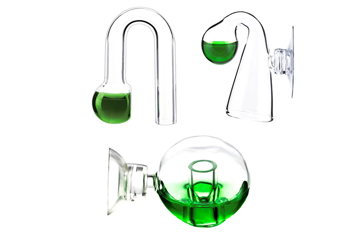 Glass CO2 Drop Checkers