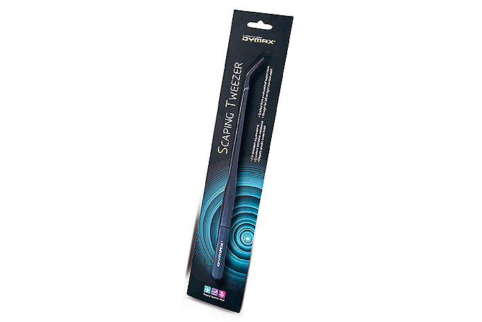 Dymax Stainless Steel Curved Tweezer