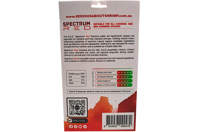 SAS Spectrum Red 30g