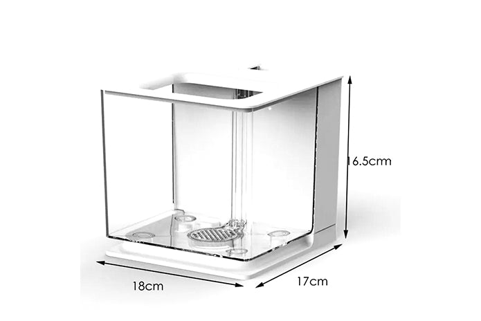 Acrylic Betta Aquarium - Easy to Clean