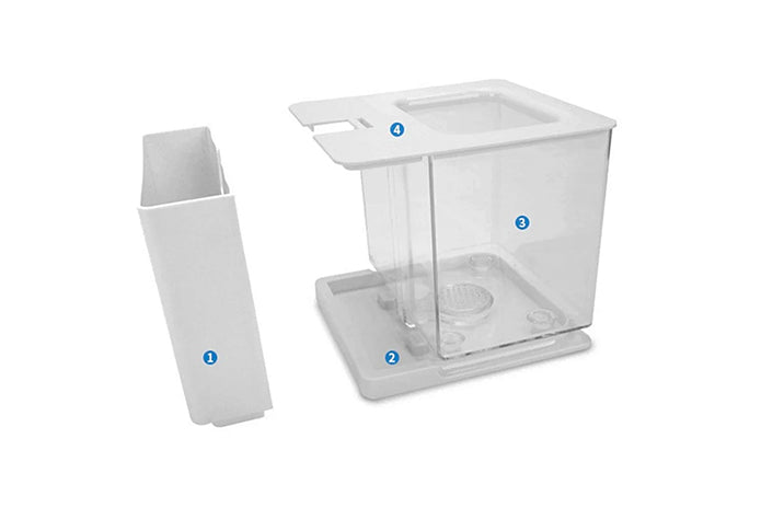 Acrylic Betta Aquarium - Easy to Clean
