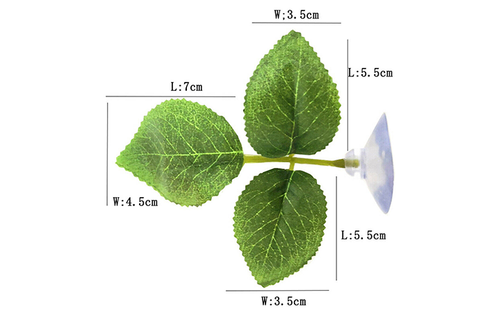 Betta Fish Artificial Hammock Leaf - Type A