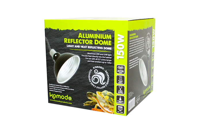 Komodo Aluminium Reflector Dome 21cm