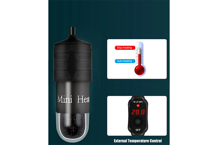 Mini 10W Heater - Temp Range 18°C-34°C
