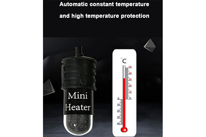 Mini 10W Heater - Temp Range 18°C-34°C