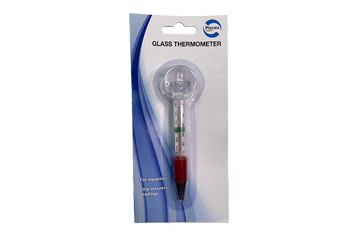 Pisces Aquatics Glass Thermometer