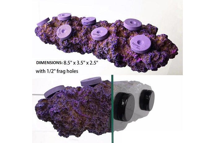 Magnetic Reef Rock Frag Rack - Purple