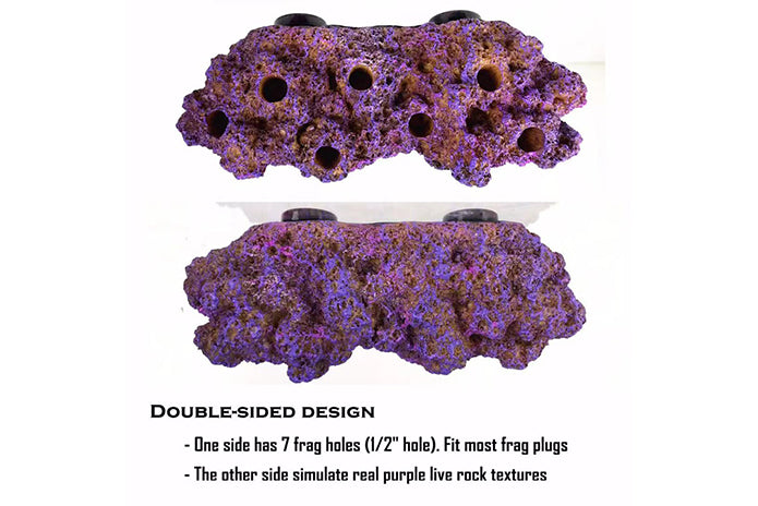 Magnetic Reef Rock Frag Rack - Purple
