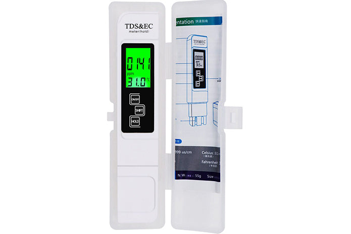 Digital TDS, EC, Temperature Meter