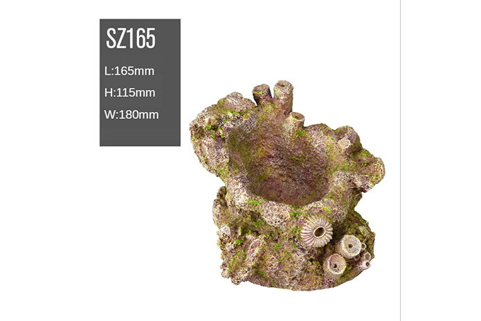 Vastocean Anemone Nest - Resin Reef Rock