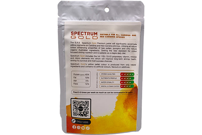 SAS Spectrum Gold 30g